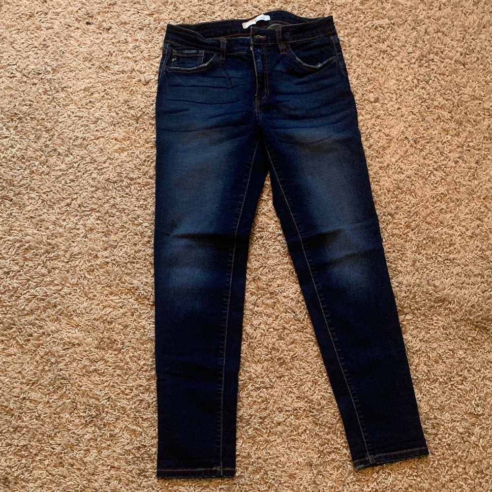 Women's Dark Blue Jeans